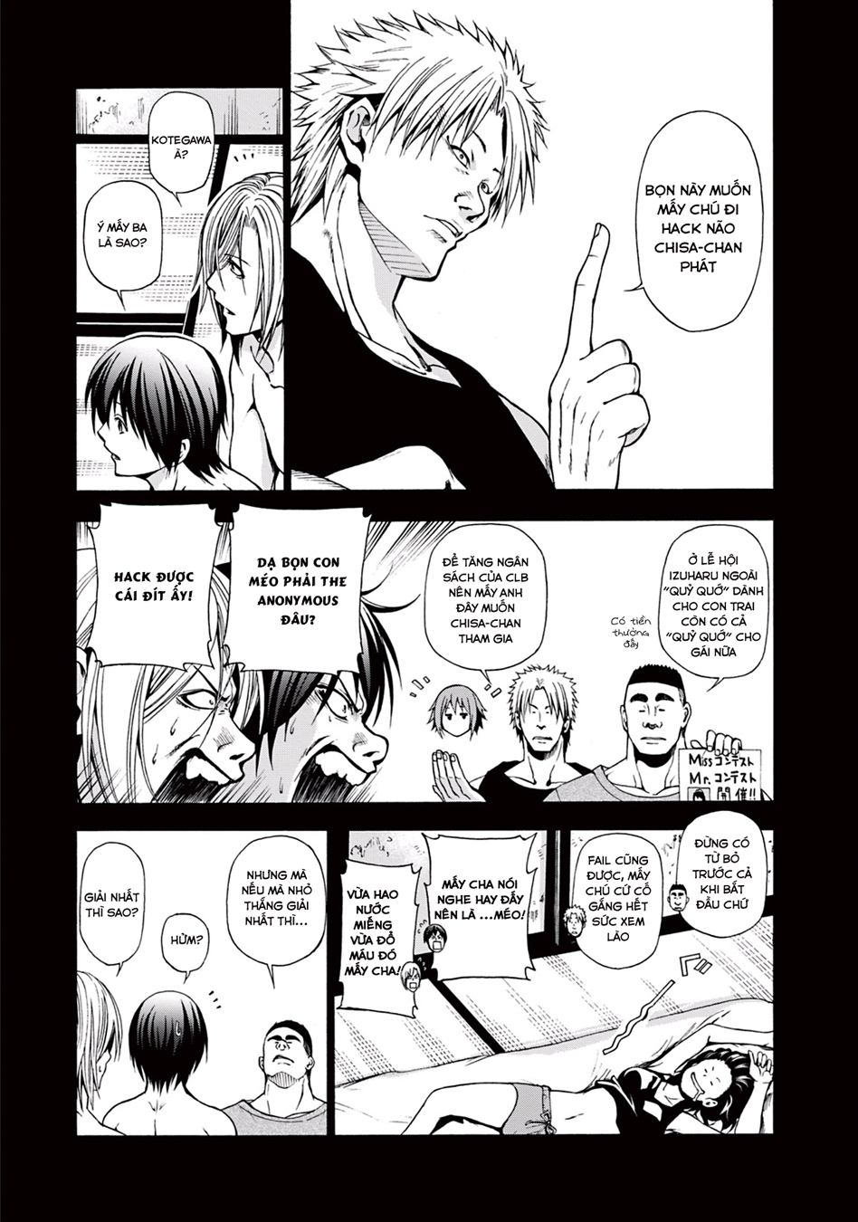 Grand Blue - Cô Gái Thích Lặn - Chap 6