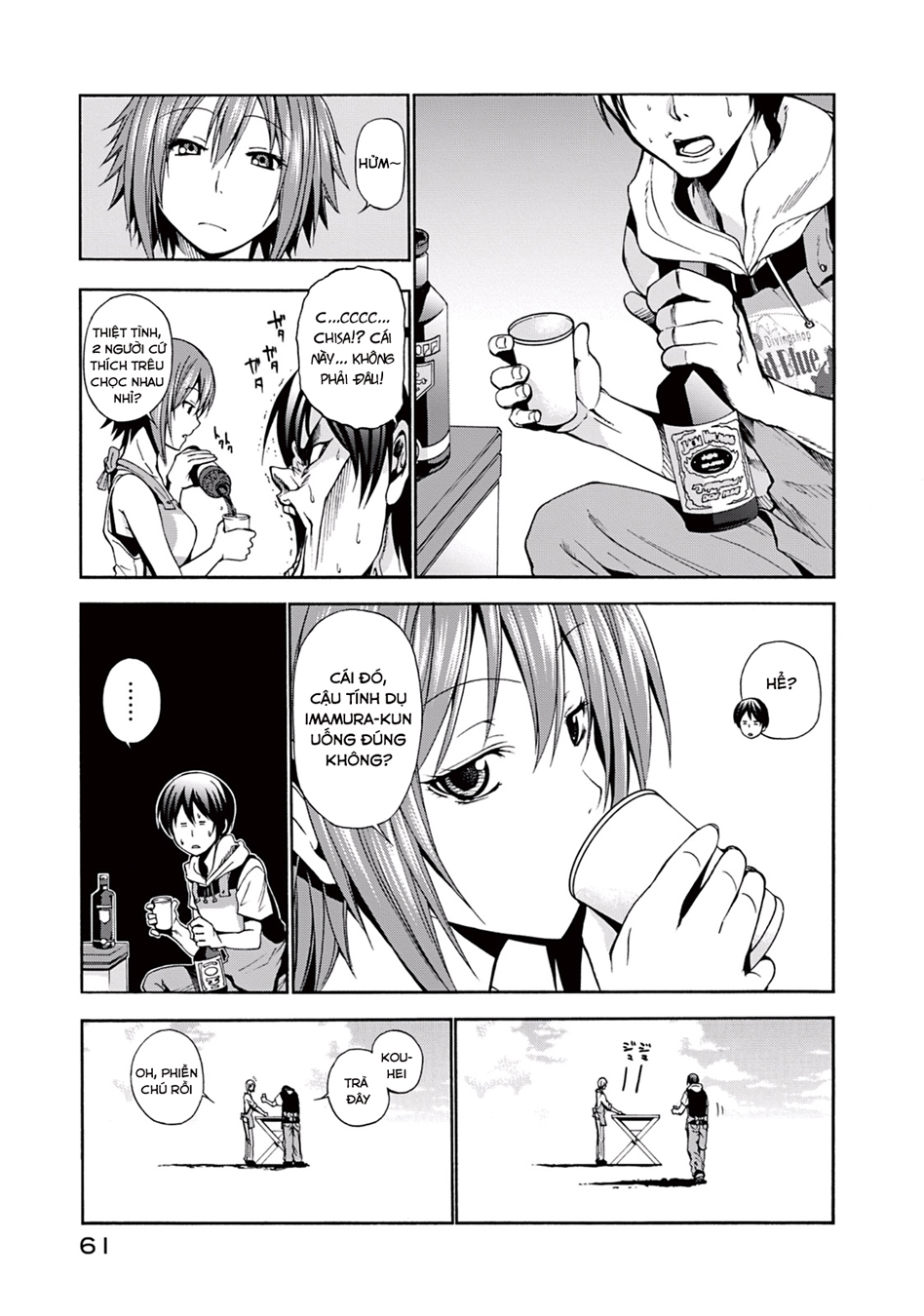 Grand Blue - Cô Gái Thích Lặn - Chap 6