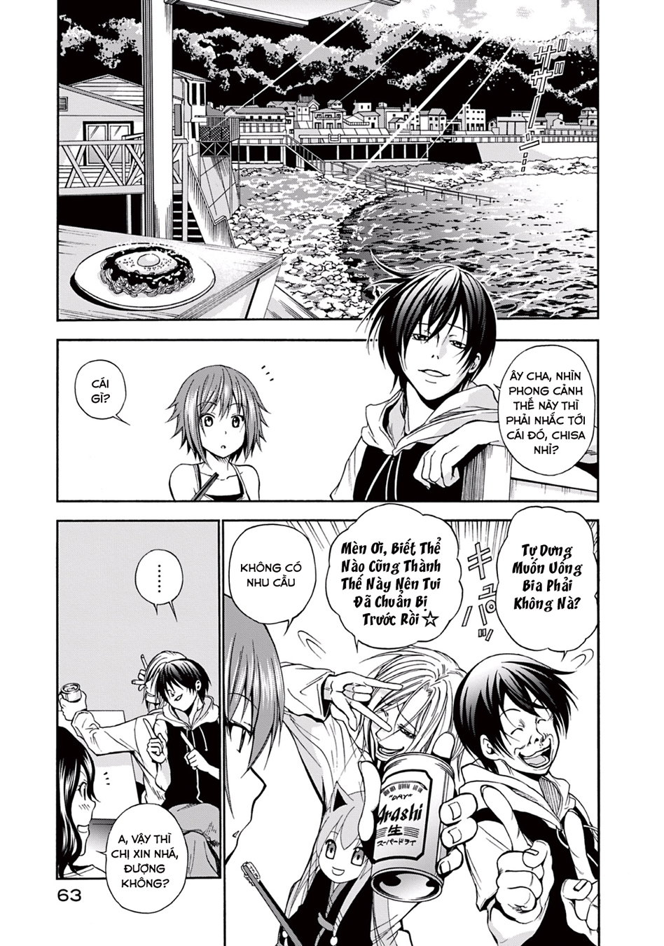 Grand Blue - Cô Gái Thích Lặn - Chap 6