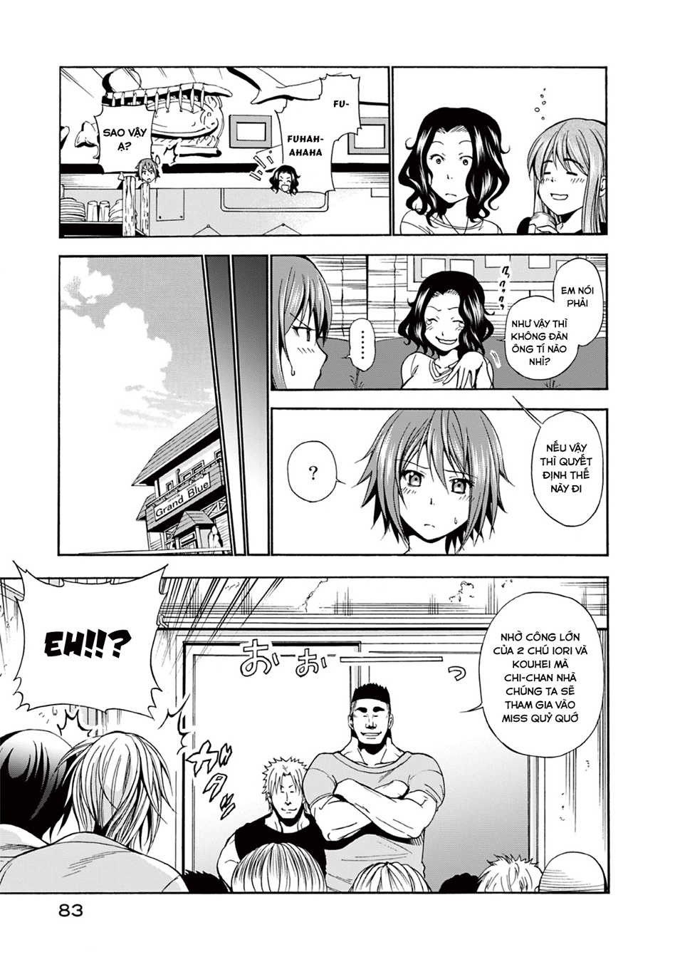 Grand Blue - Cô Gái Thích Lặn - Chap 6