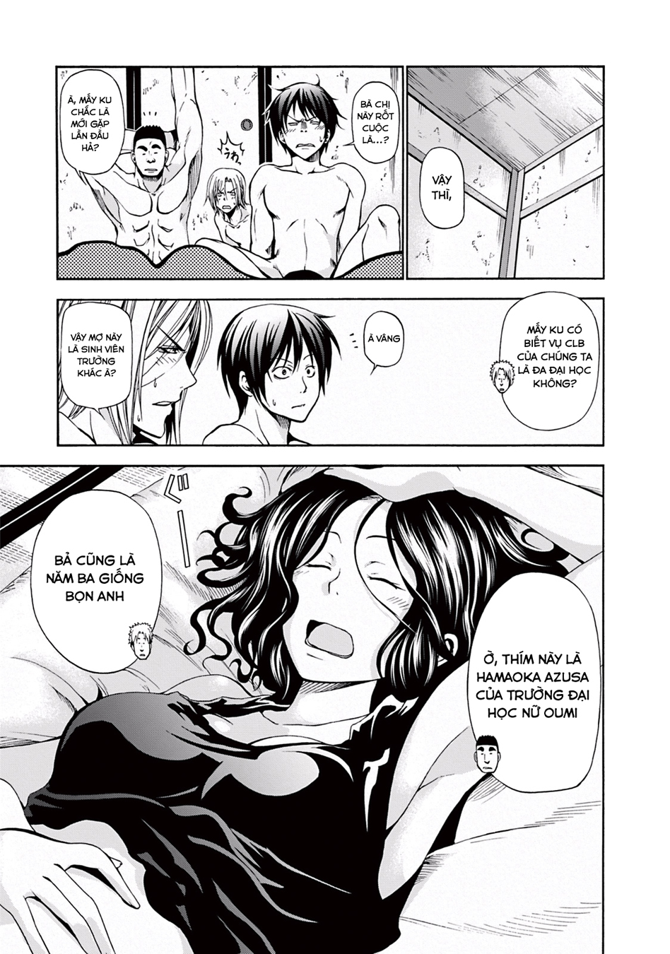 Grand Blue - Cô Gái Thích Lặn - Chap 6