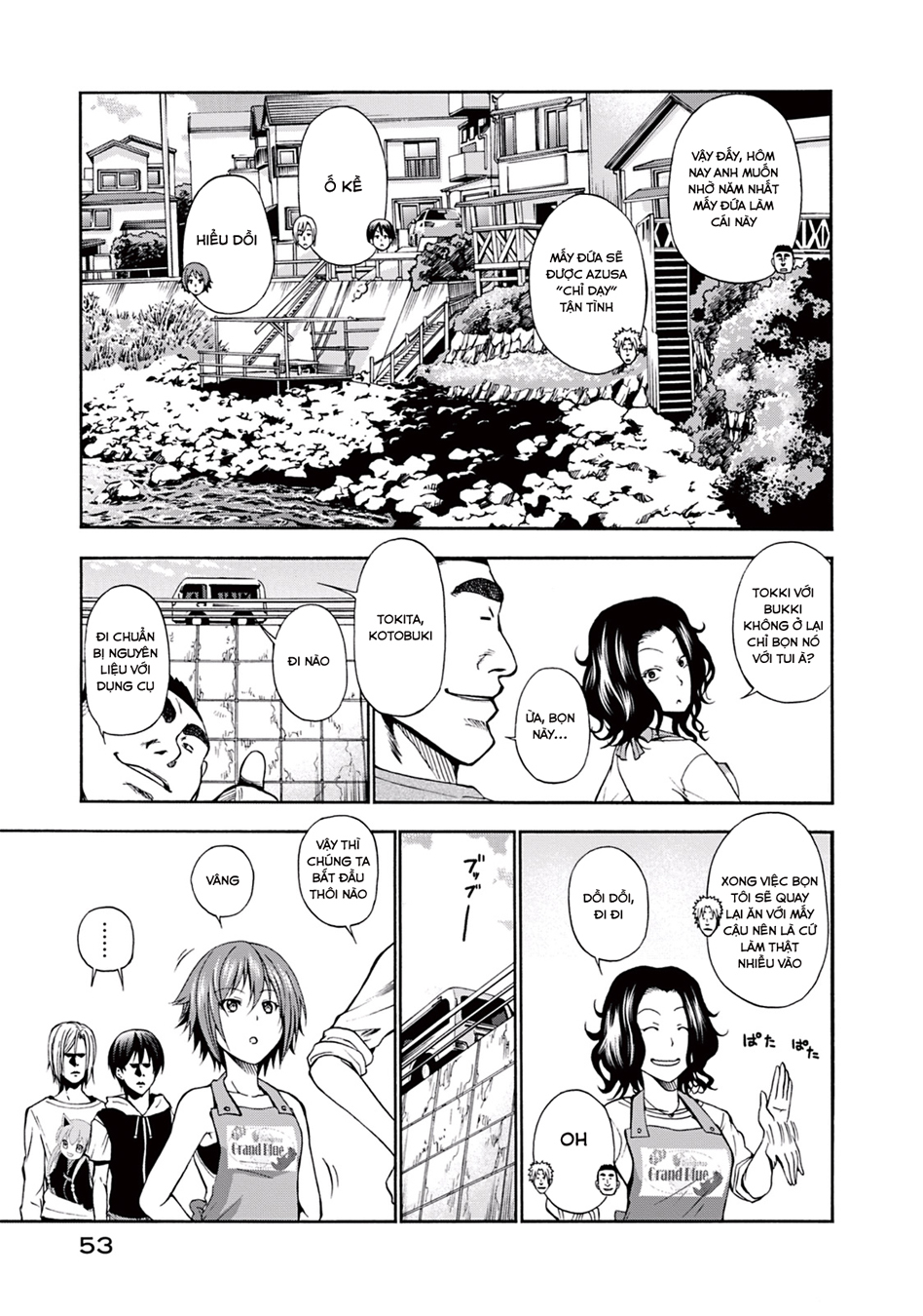 Grand Blue - Cô Gái Thích Lặn - Chap 6