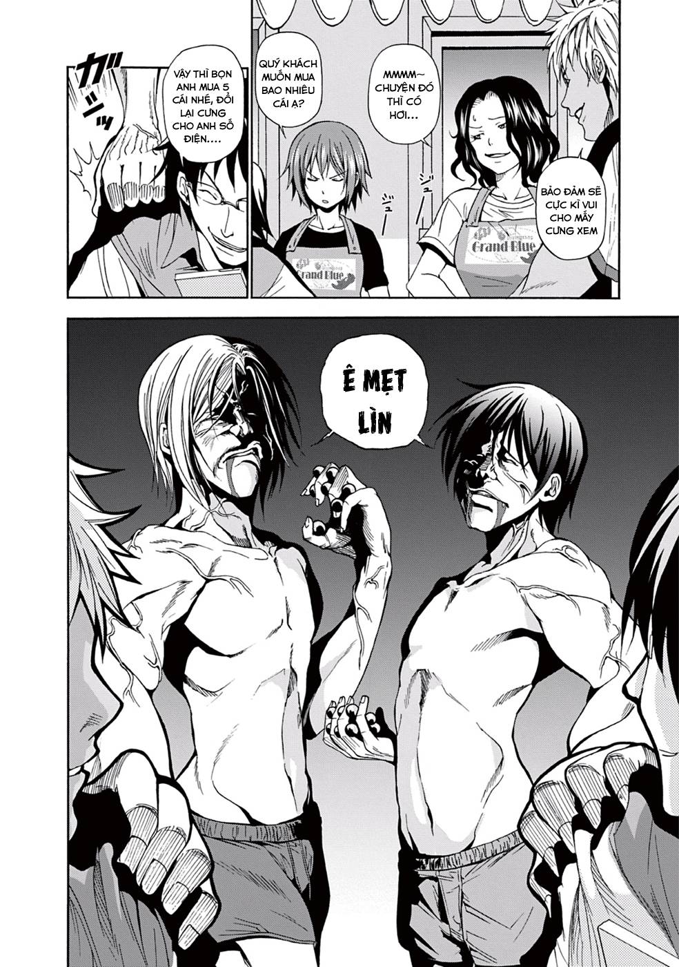 Grand Blue - Cô Gái Thích Lặn - Chap 7