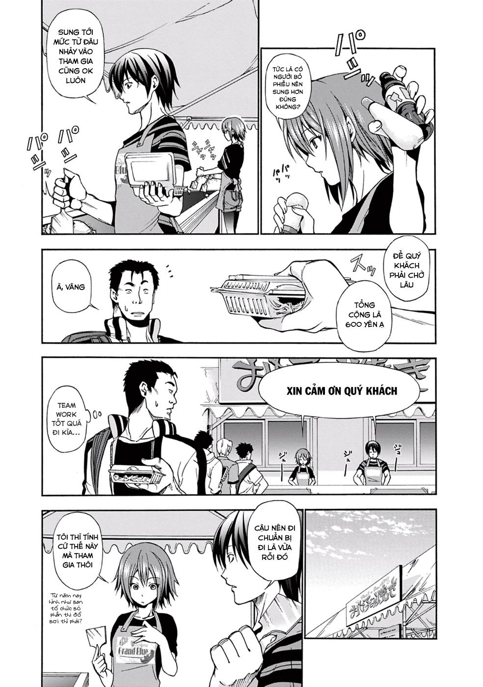 Grand Blue - Cô Gái Thích Lặn - Chap 7