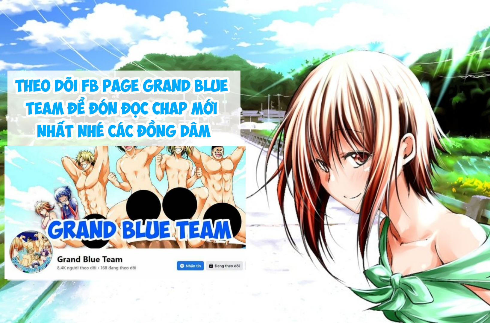 Grand Blue - Cô Gái Thích Lặn - Chap 96