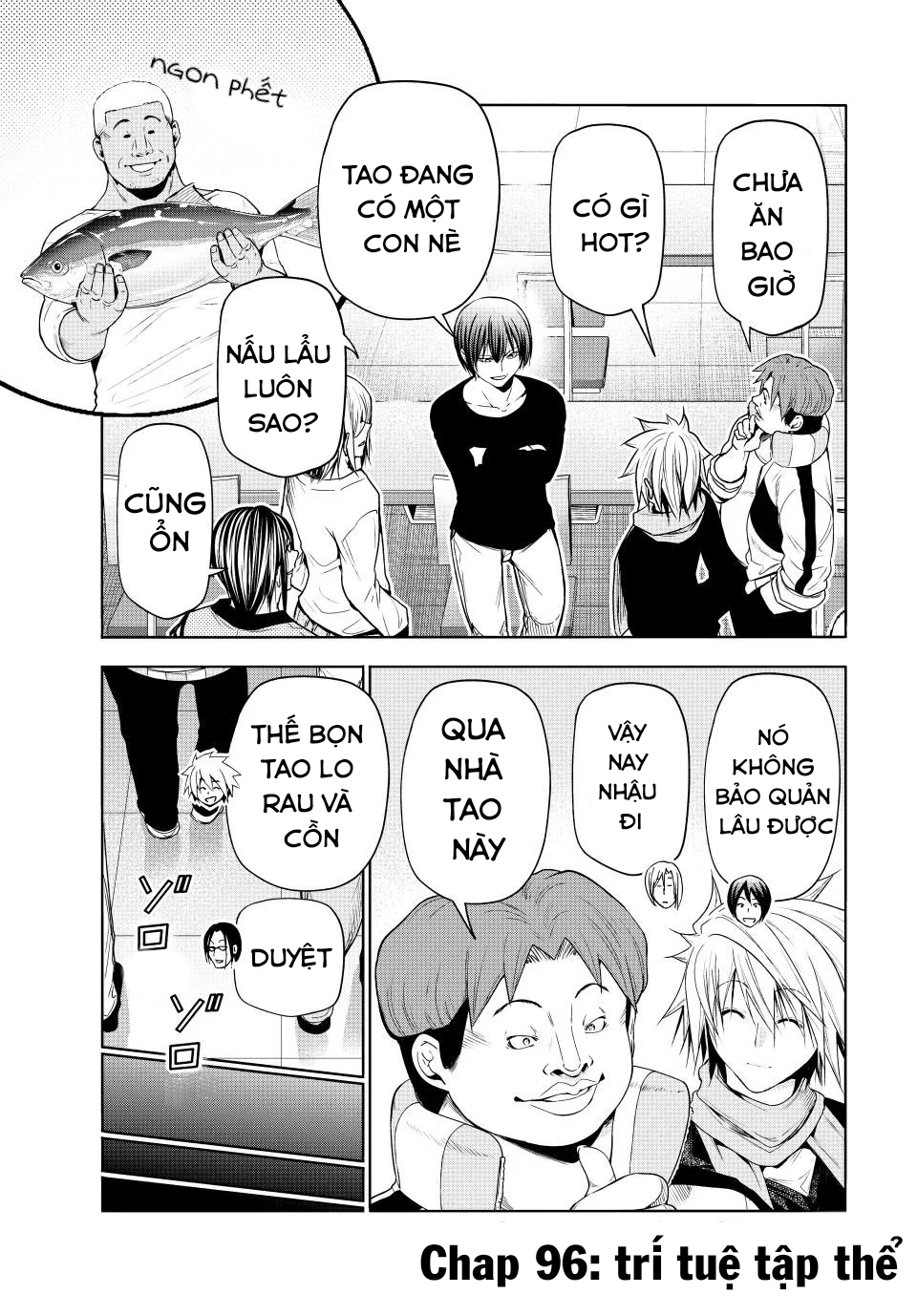 Grand Blue - Cô Gái Thích Lặn - Chap 96