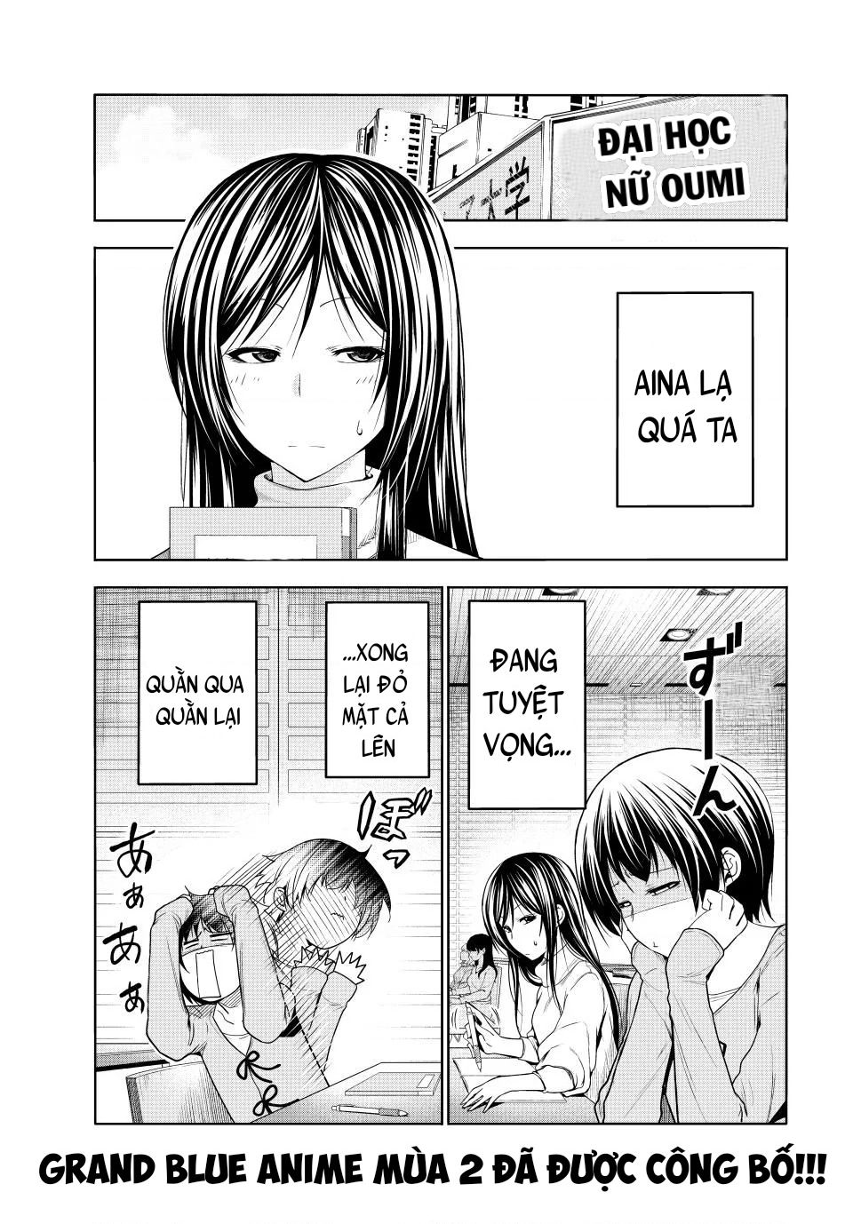 Grand Blue - Cô Gái Thích Lặn - Chap 97