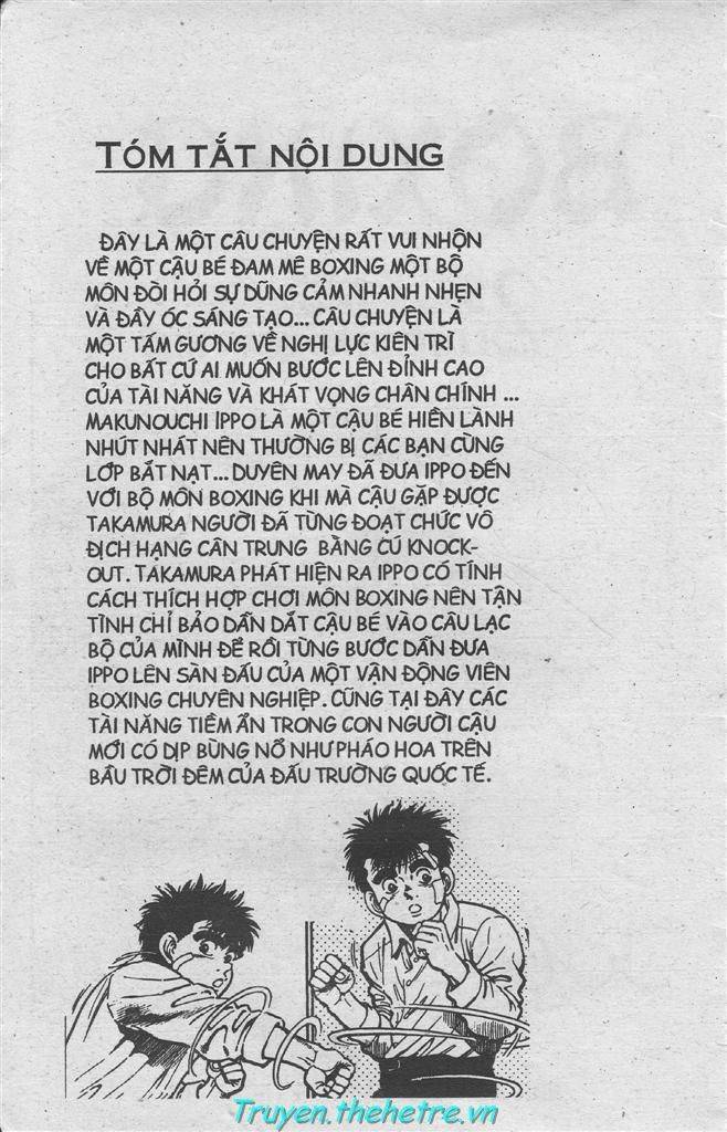 hajime no ippo chương 10 - Next Chapter 10.1