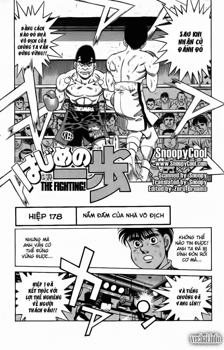 hajime no ippo chương 178 - Next chương 179