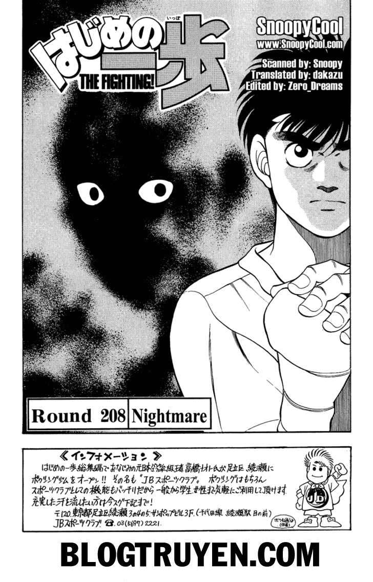 hajime no ippo chương 208 - Next chương 209