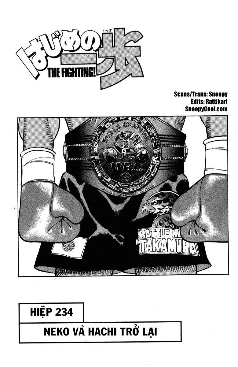 hajime no ippo Chapter 234 - Next Chapter 235