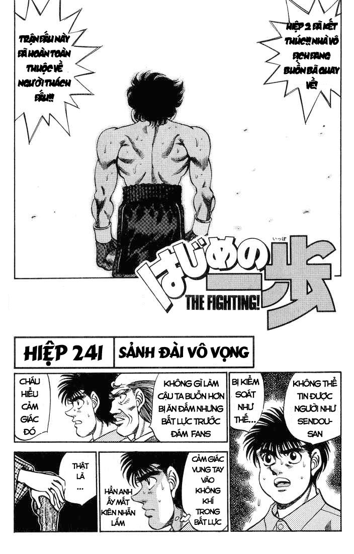 hajime no ippo Chapter 241 - Next Chapter 242