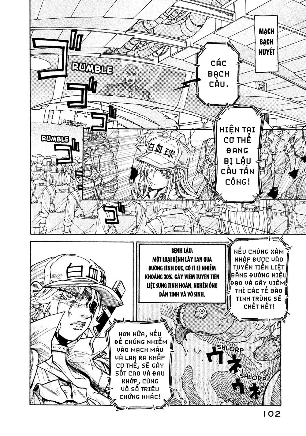 Hataraku Saibou Black - Trang 6