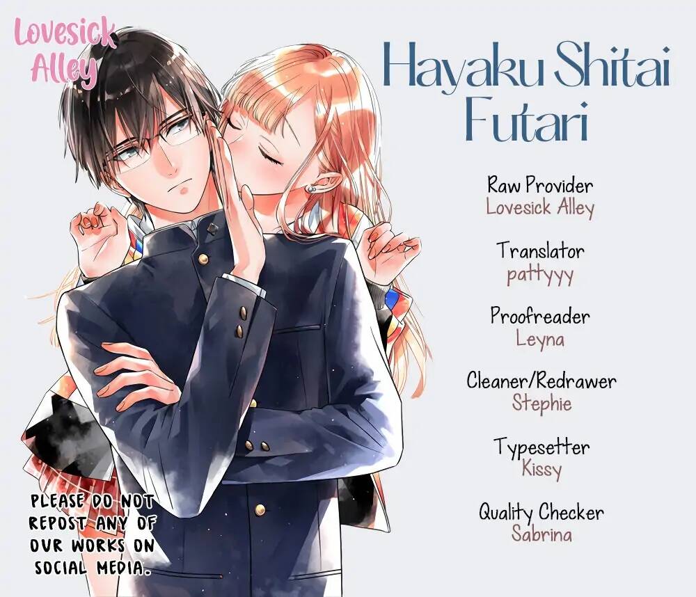 Hayaku Shitai Futari - Trang 2