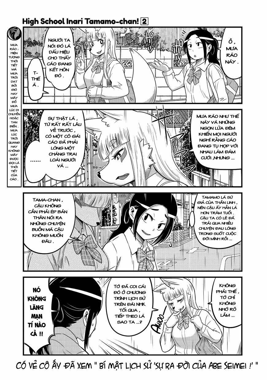 High School Inari Tamamo-Chan Chapter 20 - Trang 2