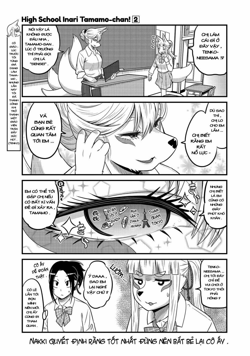 High School Inari Tamamo-Chan Chapter 22 - Next Chapter 23