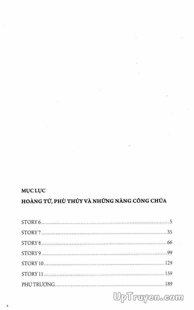 Hoàng Tử, Phù Thủy Và Những Nàng Công Chúa - Trang 4