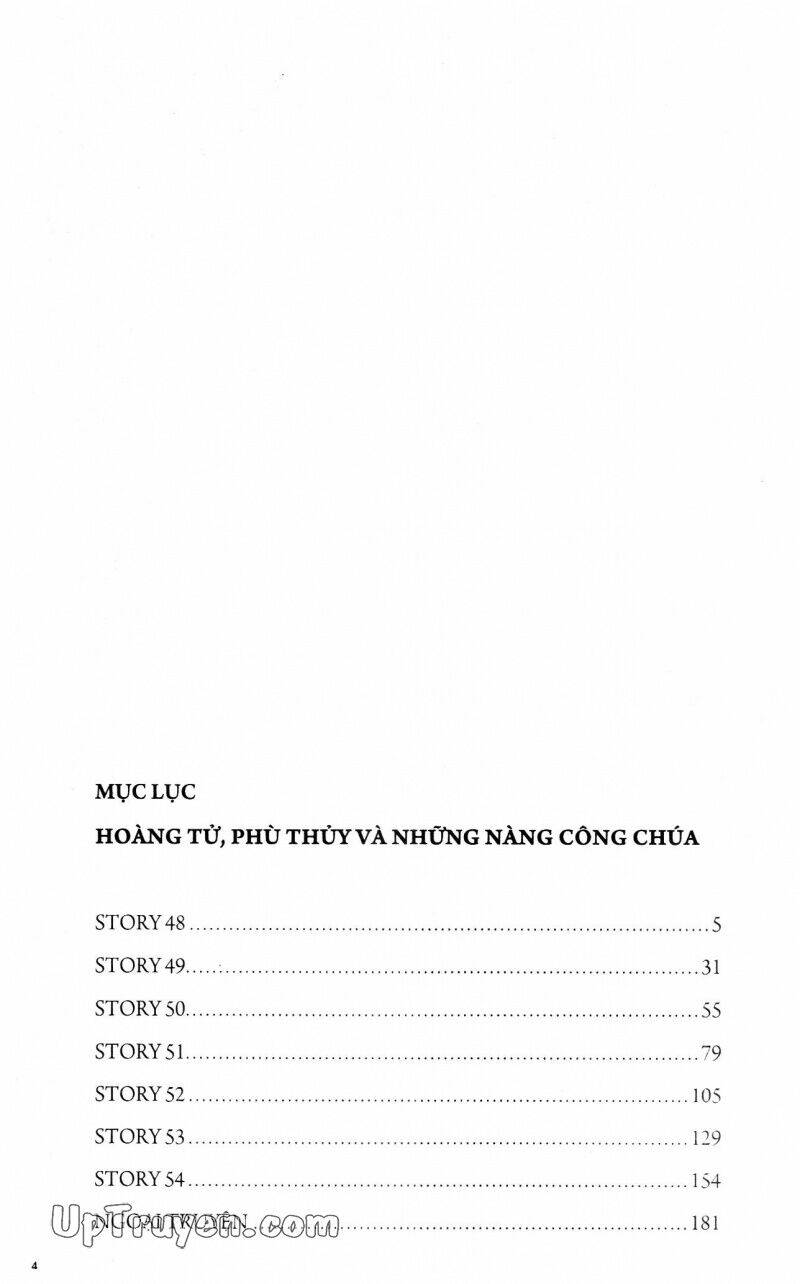 Hoàng Tử, Phù Thủy Và Những Nàng Công Chúa - Trang 4