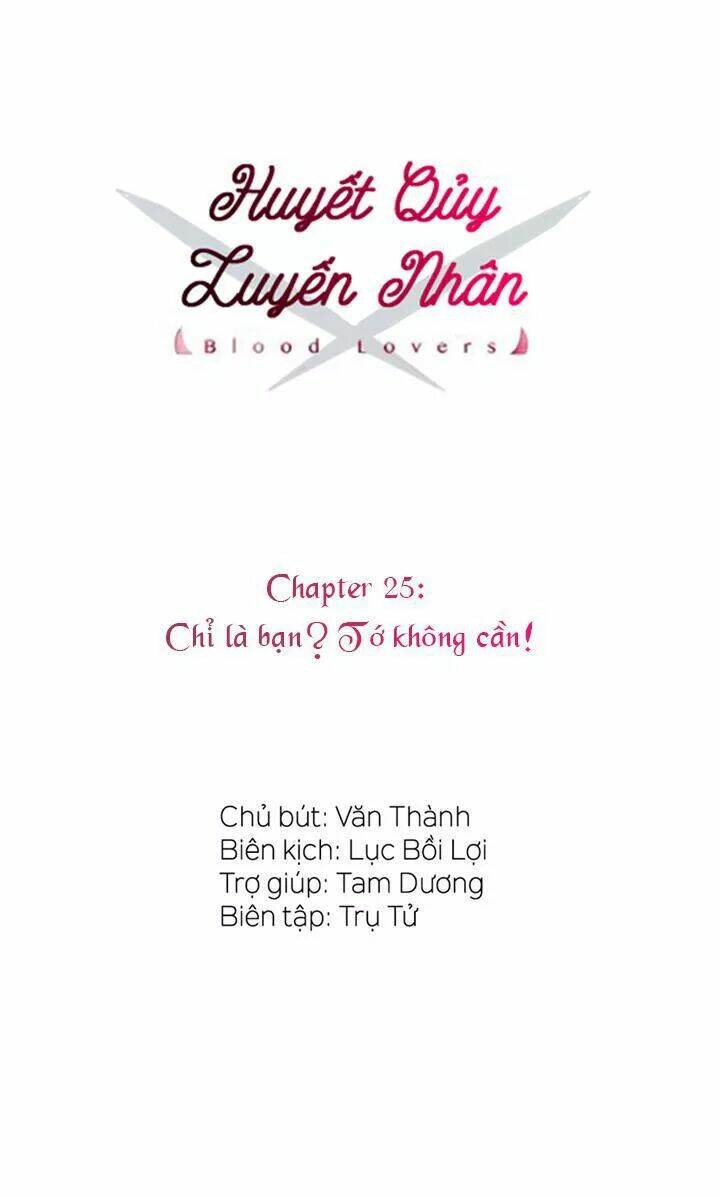 Huyết Quỷ Luyến Nhân - Trang 1