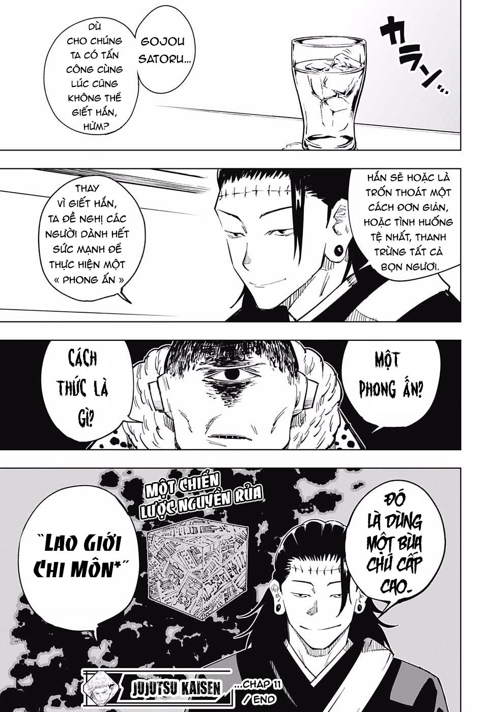 Jujutsu Kaisen - Chú Thuật Hồi Chiến - Chap 11