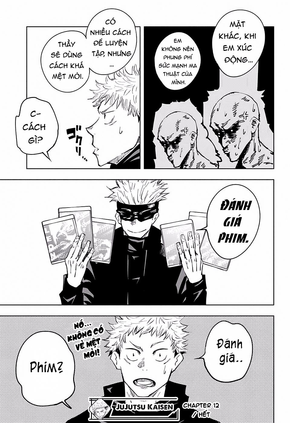 Jujutsu Kaisen - Chú Thuật Hồi Chiến - Chap 12