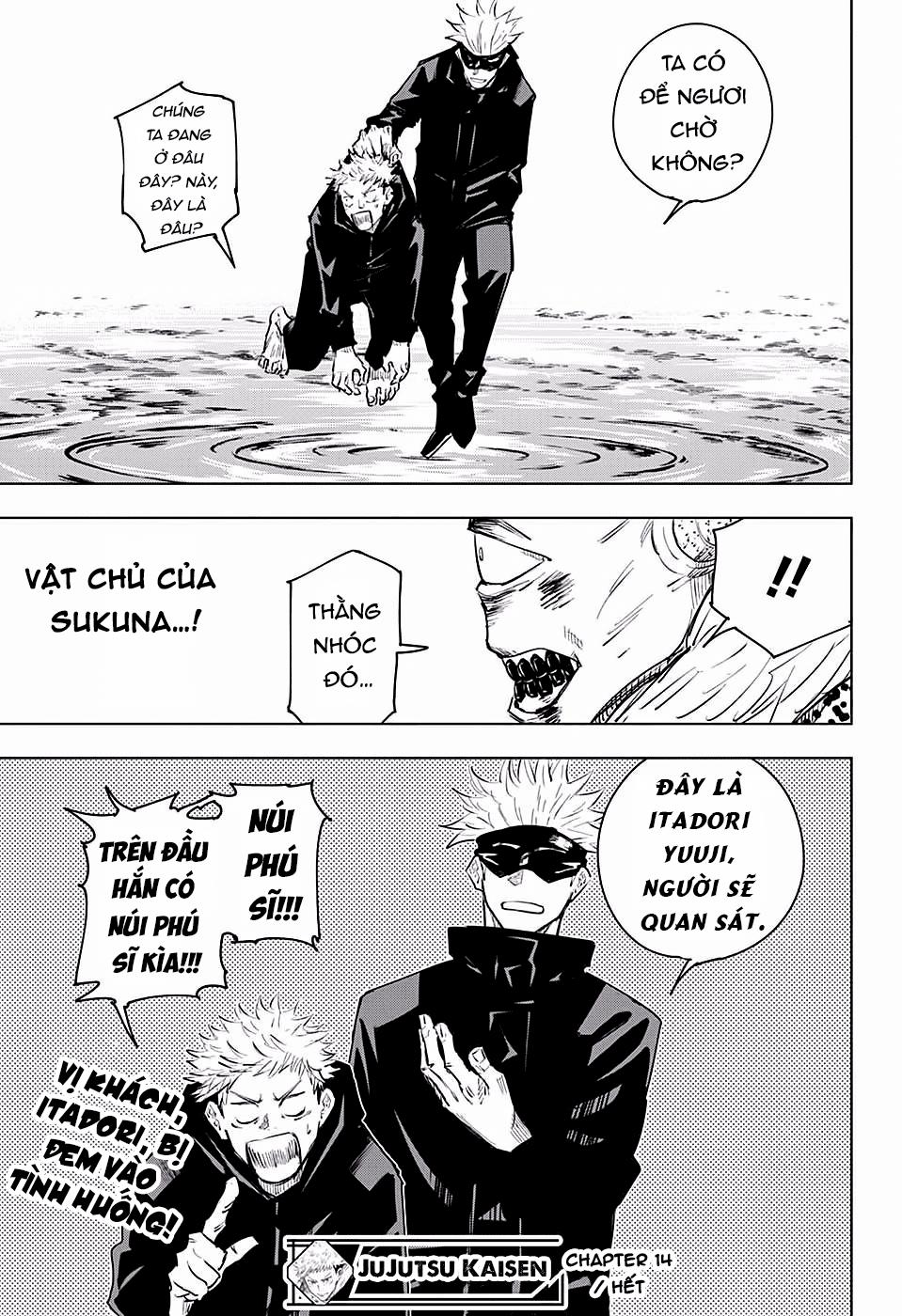 Jujutsu Kaisen - Chú Thuật Hồi Chiến - Chap 14