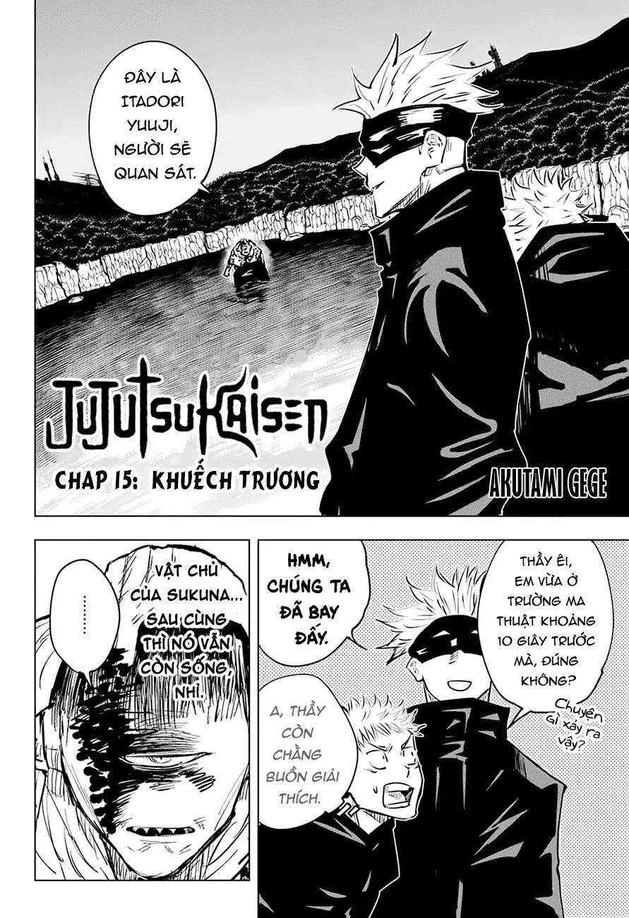 Jujutsu Kaisen - Chú Thuật Hồi Chiến - Chap 15