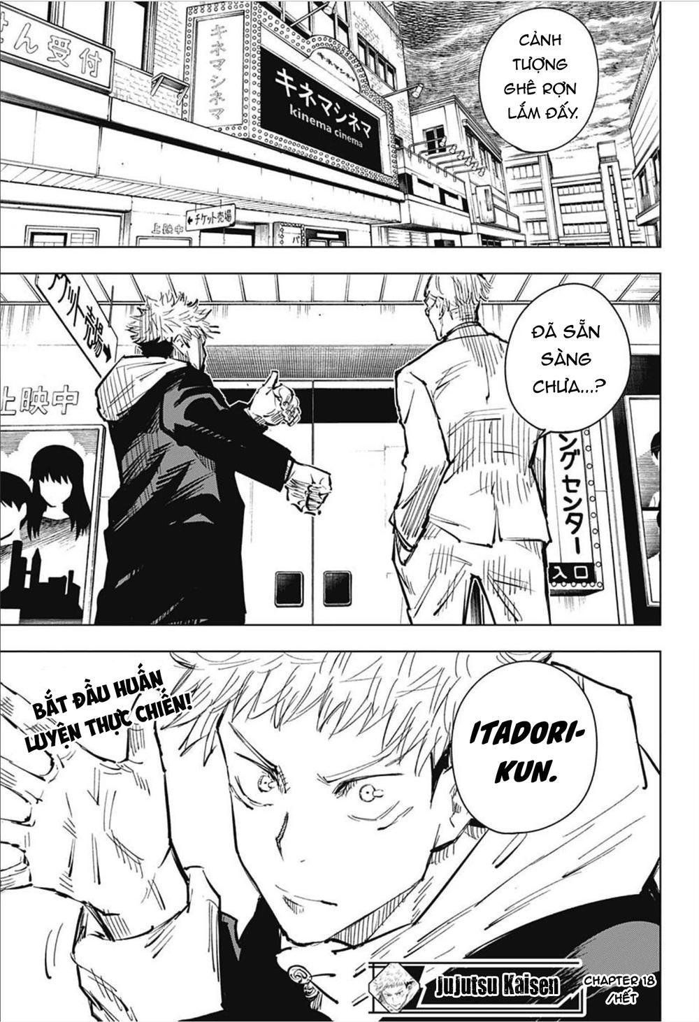 Jujutsu Kaisen - Chú Thuật Hồi Chiến - Chap 18