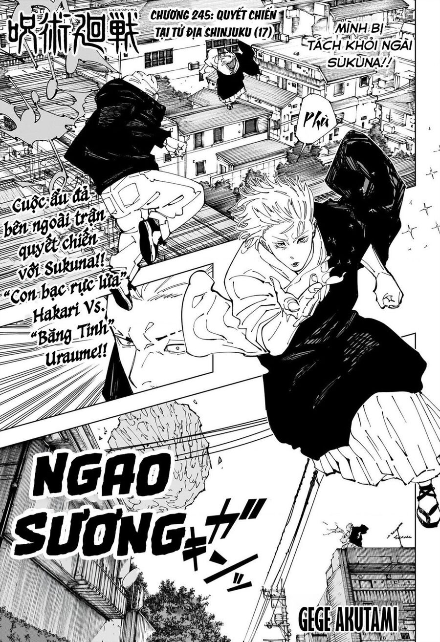 Jujutsu Kaisen - Chú Thuật Hồi Chiến - Chap 245