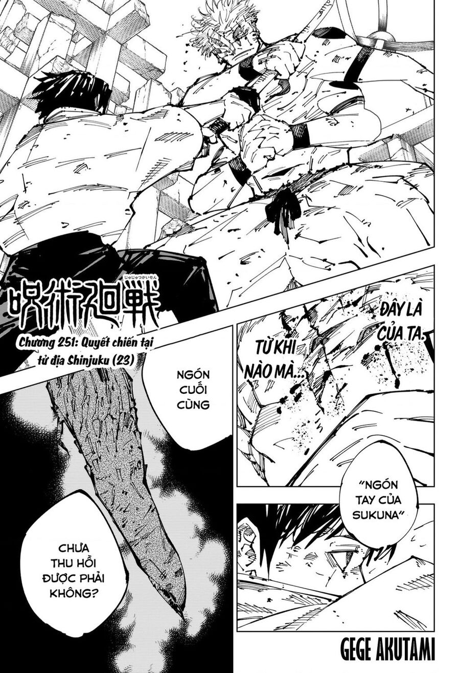 Jujutsu Kaisen - Chú Thuật Hồi Chiến - Chap 251