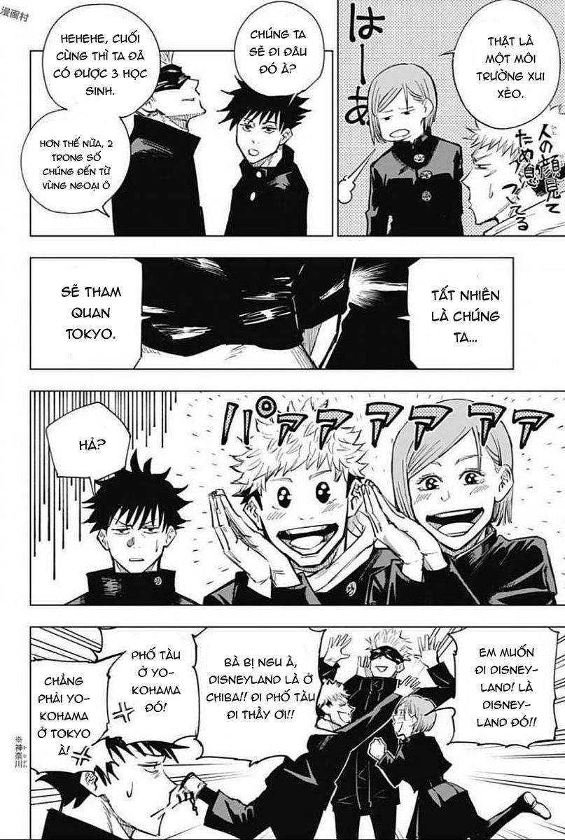 Jujutsu Kaisen - Chú Thuật Hồi Chiến - Chap 4