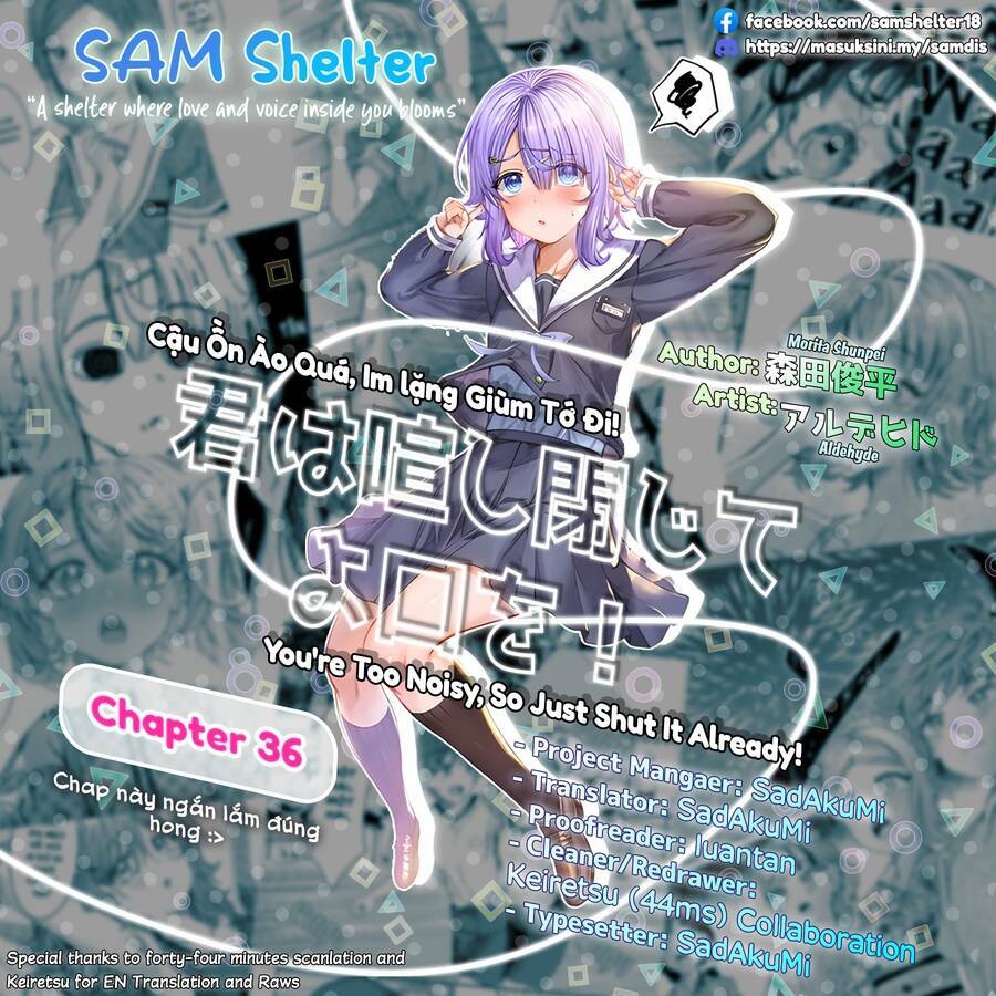 kimi wa yakamashi tojite yo kuchi wo! Chapter 71 - Next Chapter 72