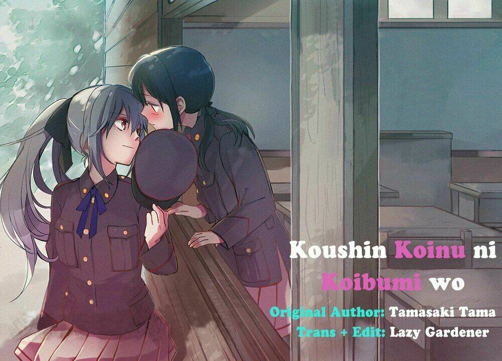 Koushin Koinu Ni Koibumi Wo - Trang 30