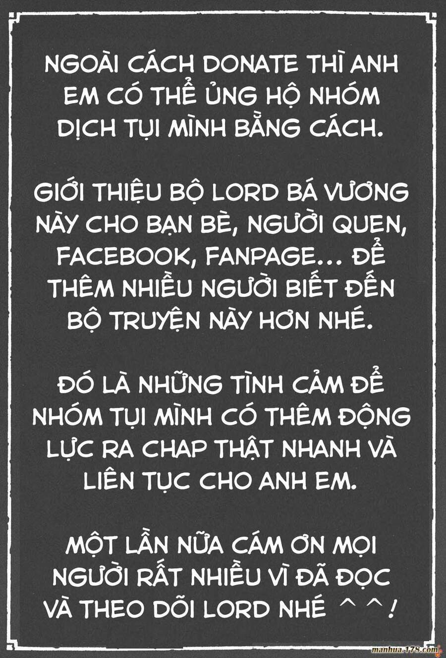 Lord - Bá Vương - Trang 1