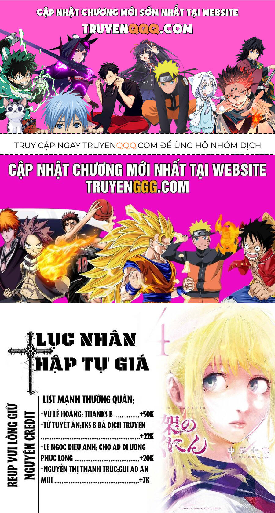 Lục Nhân Thập Tự Giá - Chap 157