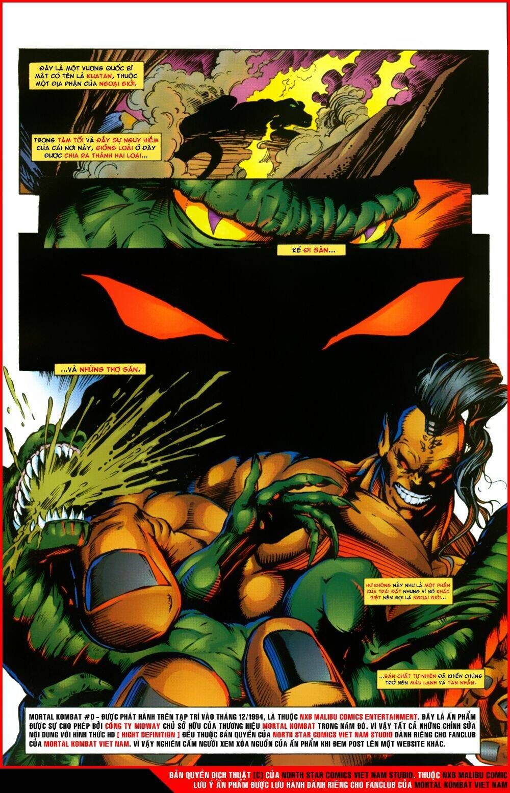 Mortal Kombat Malibu Comic - Trang 1