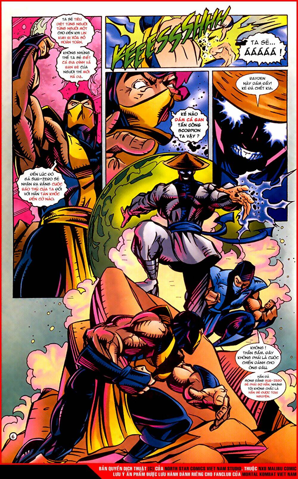 Mortal Kombat Malibu Comic - Trang 6