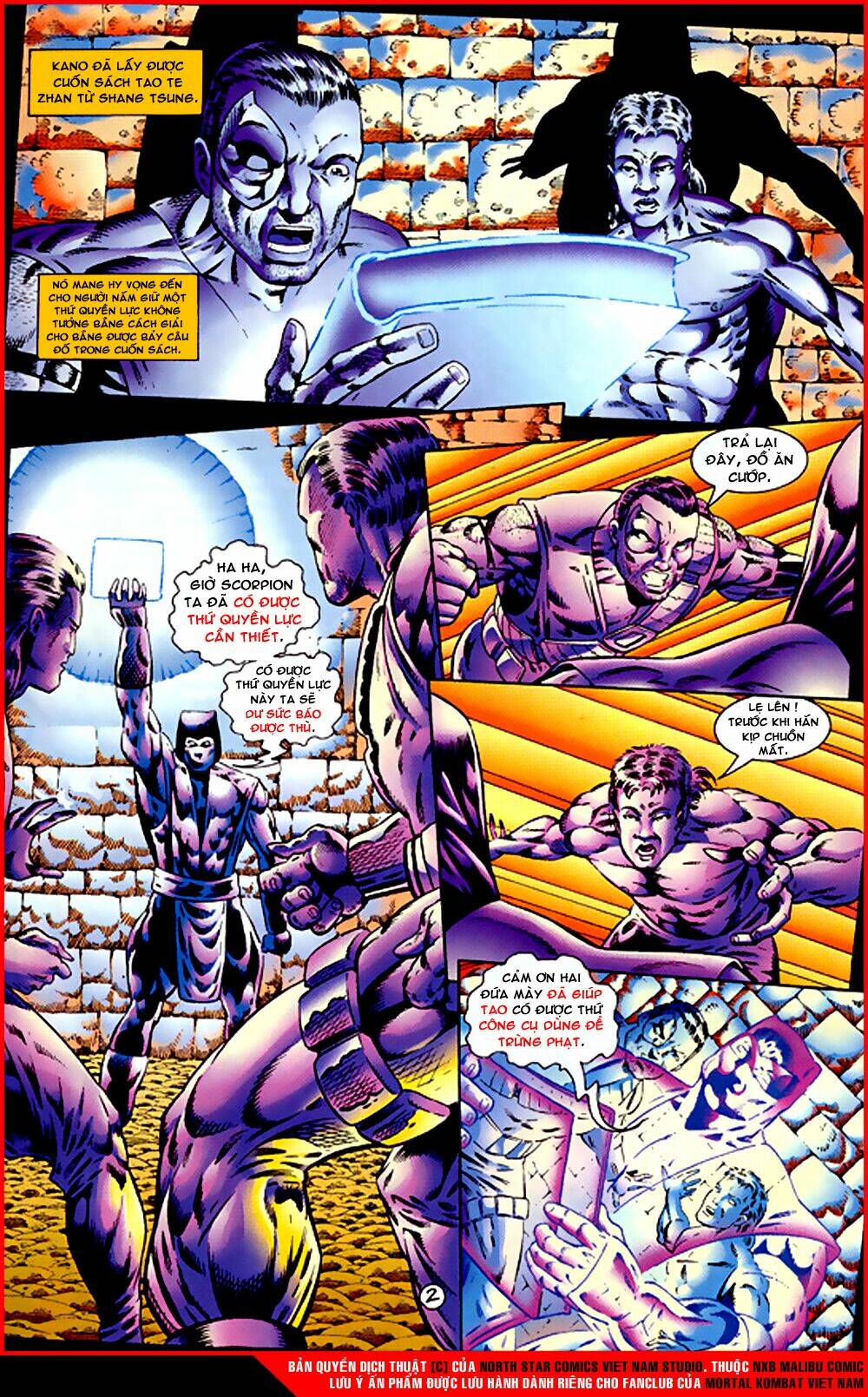 Mortal Kombat Malibu Comic - Trang 2