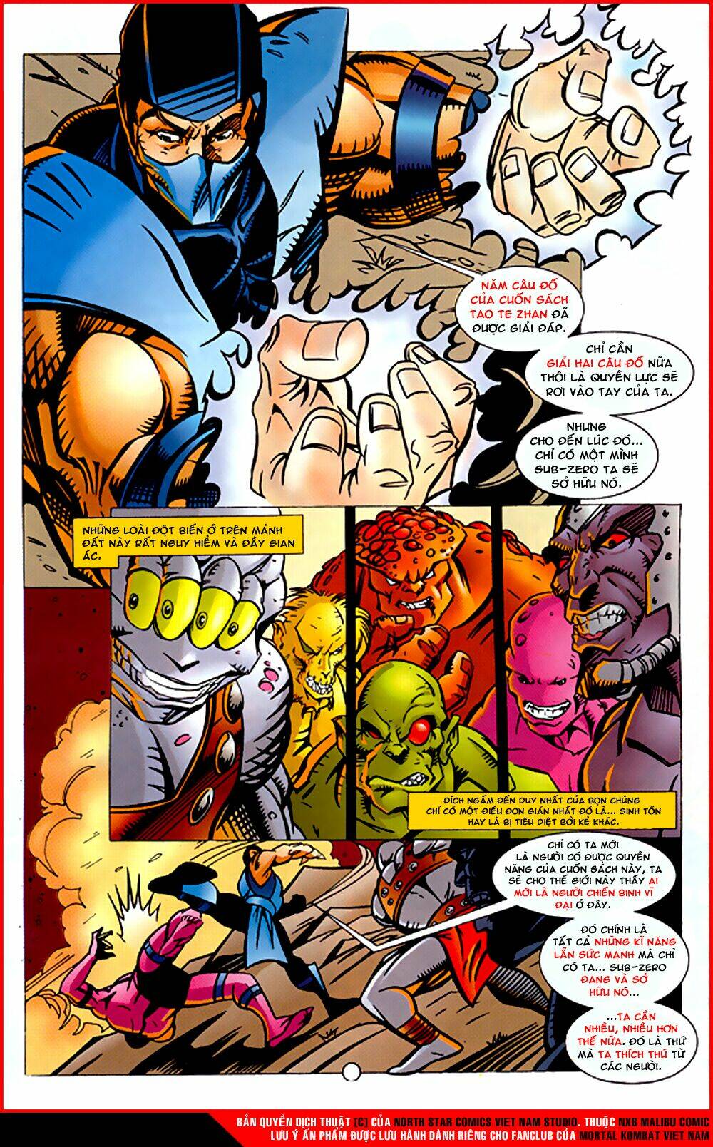 Mortal Kombat Malibu Comic - Trang 3