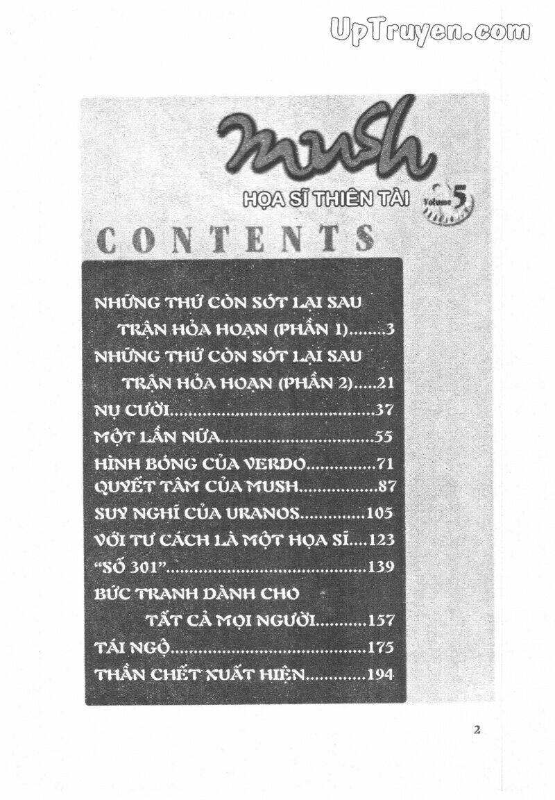 Mush (Họa Sĩ Thiên Tài) - Trang 4