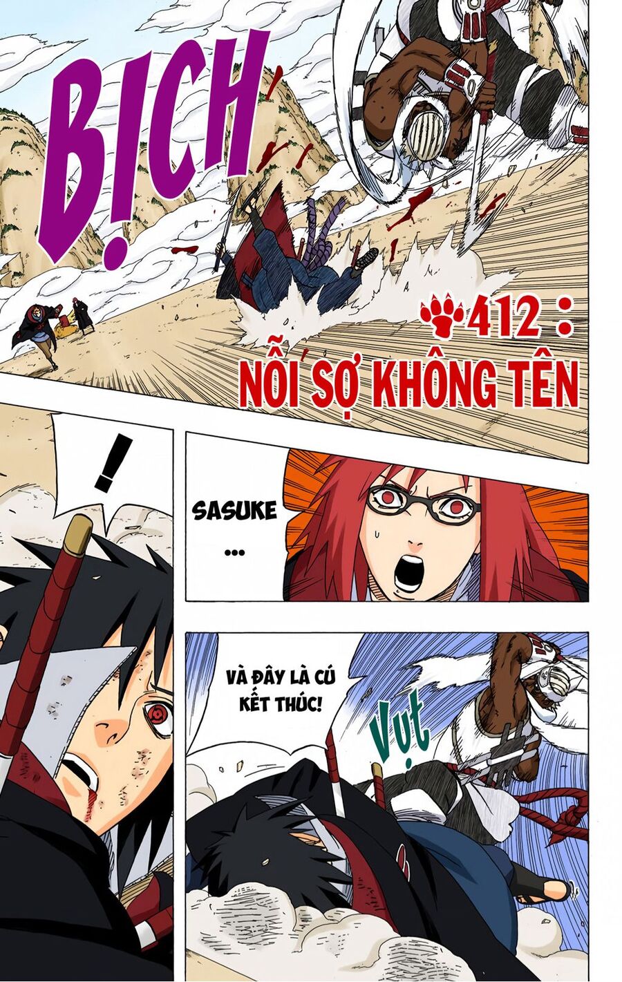 Naruto Full Màu - Chap 412