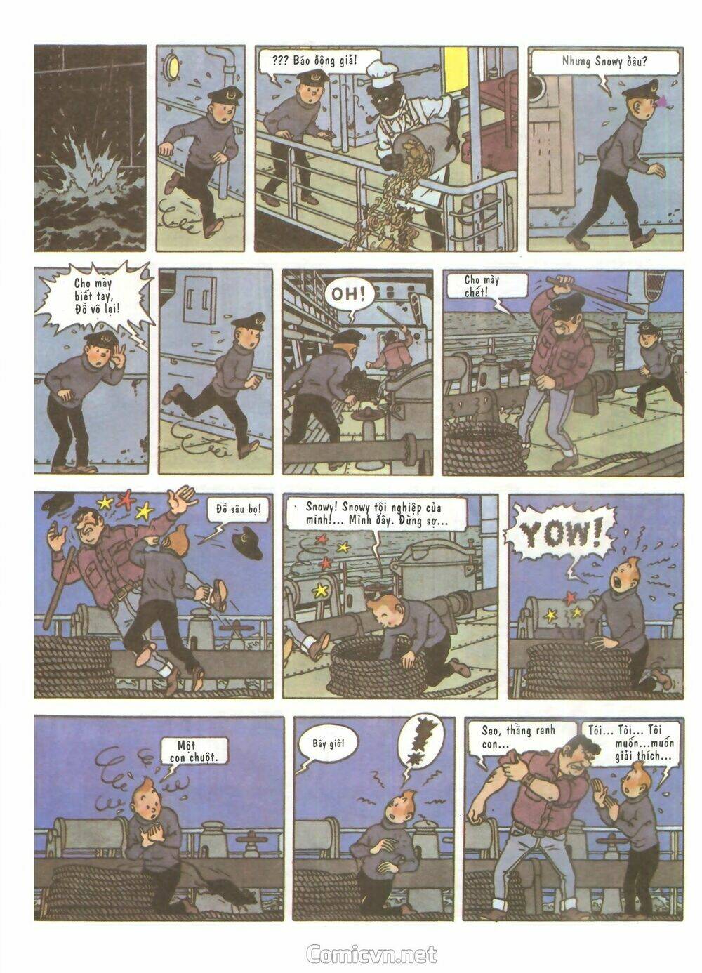 Những Cuộc Phiêu Lưu Của Tintin - Trang 11