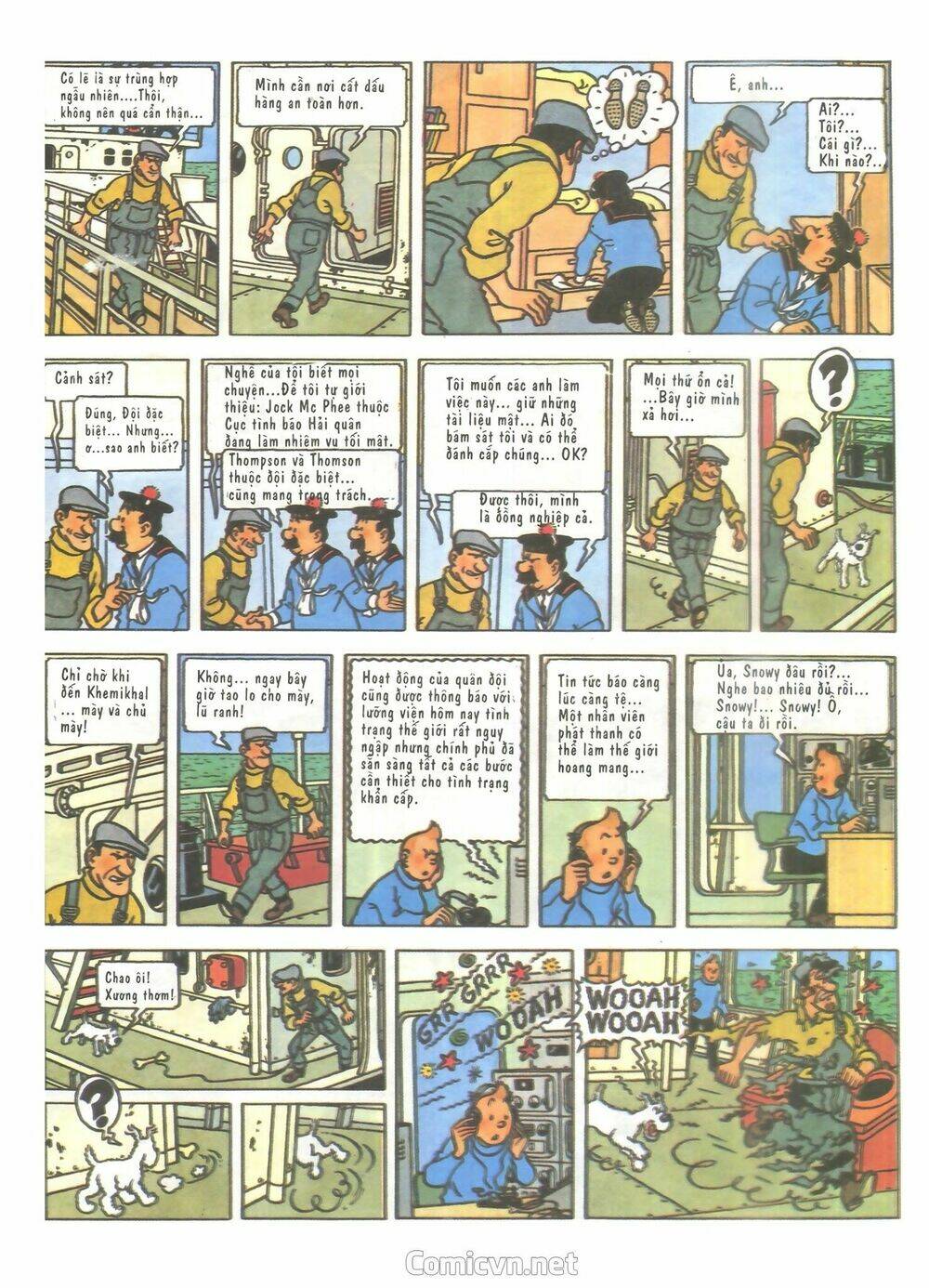 Những Cuộc Phiêu Lưu Của Tintin - Trang 9