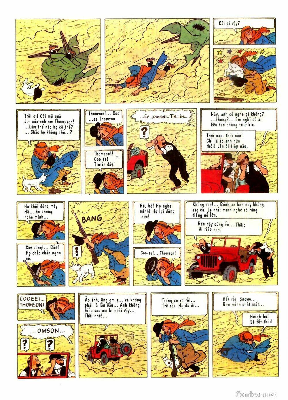 Những Cuộc Phiêu Lưu Của Tintin - Trang 1