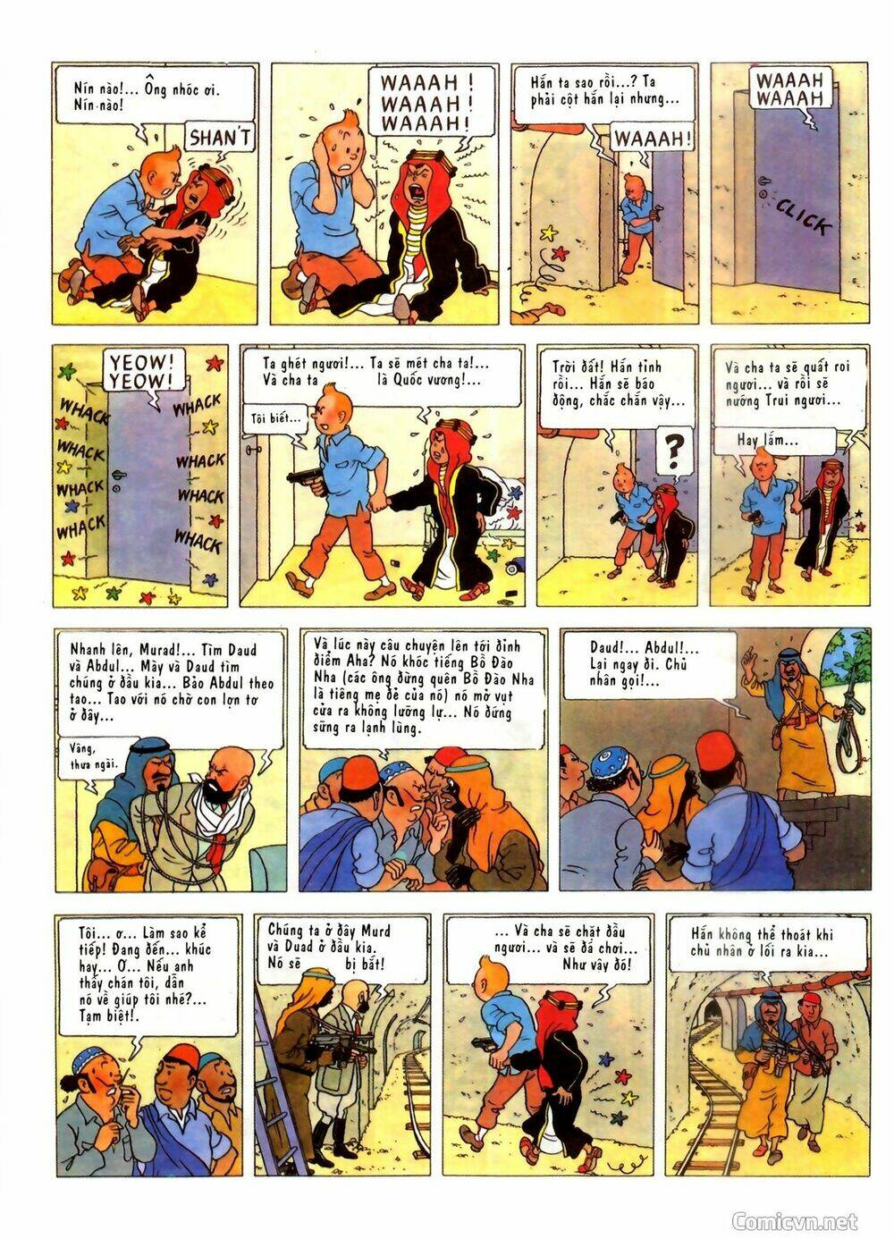 Những Cuộc Phiêu Lưu Của Tintin - Trang 20