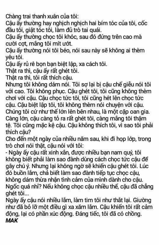 Những Mẩu Truyện "Ngôn Tình" [Ngược] - Trang 3