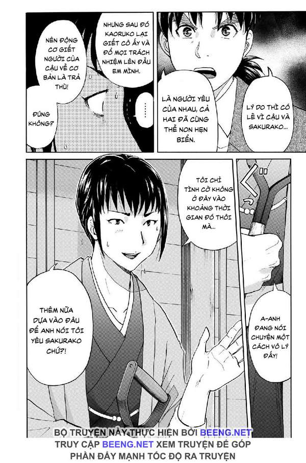 Những Vụ Án Của Kindaichi Ở Tuổi 37 ( mega team ) Chapter 37 - Next Chapter 38