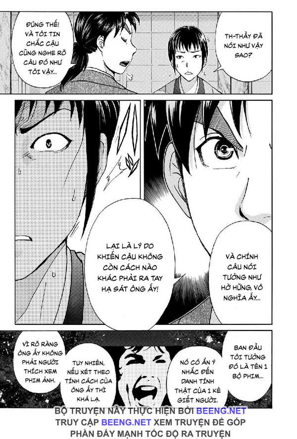 Những Vụ Án Của Kindaichi Ở Tuổi 37 ( mega team ) Chapter 37 - Next Chapter 38