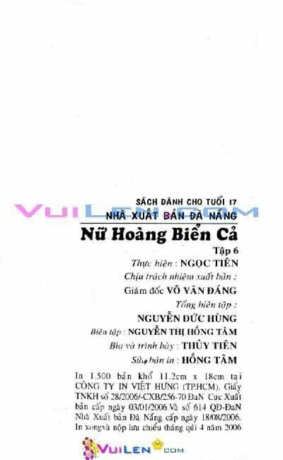 Nữ hoàng biển cả - Trang 1