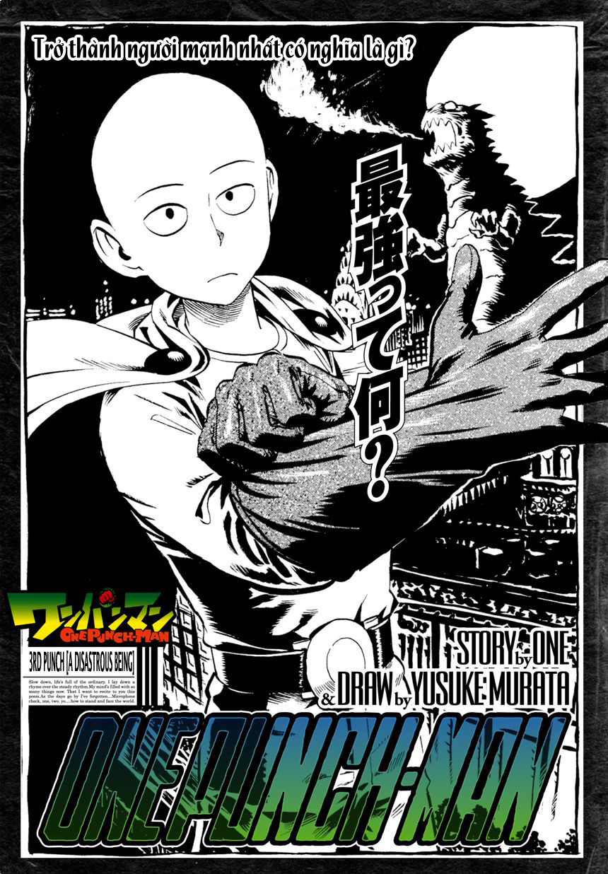 Onepunch Man - Chap 3